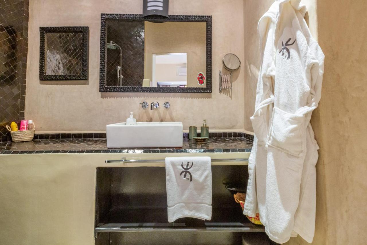 "Le 21", Exclusive Luxury Duplex 400M From Jemaa El Fna Place -Hammam-Jacuzzi-Koutoubia View-Roof Terrace -Speed Wifi มาร์ราเกช ภายนอก รูปภาพ