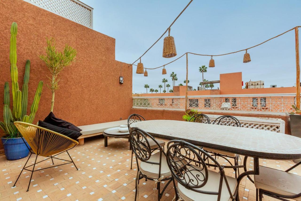"Le 21", Exclusive Luxury Duplex 400M From Jemaa El Fna Place -Hammam-Jacuzzi-Koutoubia View-Roof Terrace -Speed Wifi มาร์ราเกช ภายนอก รูปภาพ