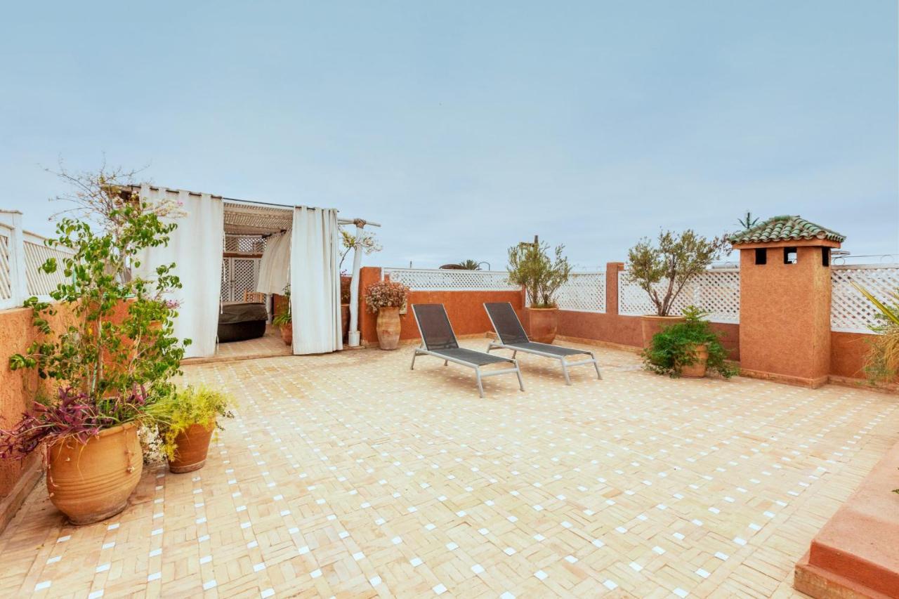 "Le 21", Exclusive Luxury Duplex 400M From Jemaa El Fna Place -Hammam-Jacuzzi-Koutoubia View-Roof Terrace -Speed Wifi มาร์ราเกช ภายนอก รูปภาพ